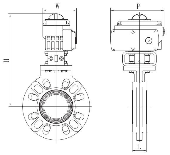 57型電動蝶閥4 57型電動蝶閥4