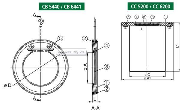 對夾旋啟式止回閥3 對夾旋啟式止回閥3