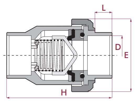 單活接止回閥2 單活接止回閥2