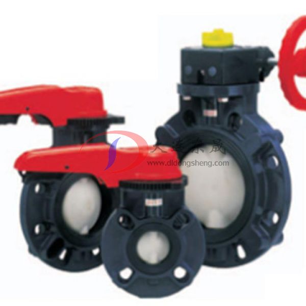 旭有機(jī)材57型手動(dòng)蝶閥（塑料)