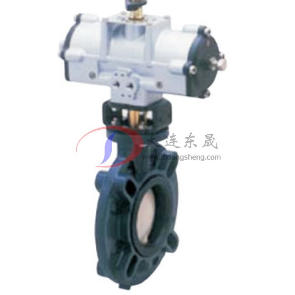 旭有機(jī)材57、56型氣動(dòng)蝶閥（塑料）