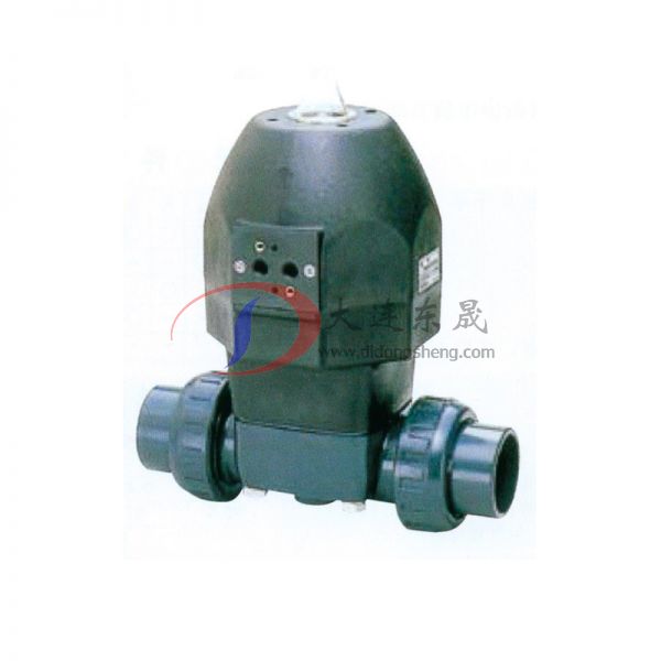 旭有活接頭式14型隔膜閥氣動(dòng)式AN型（塑料）