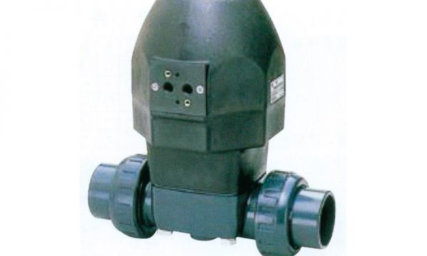 旭有活接頭式14型隔膜閥氣動(dòng)式AN型（塑料）